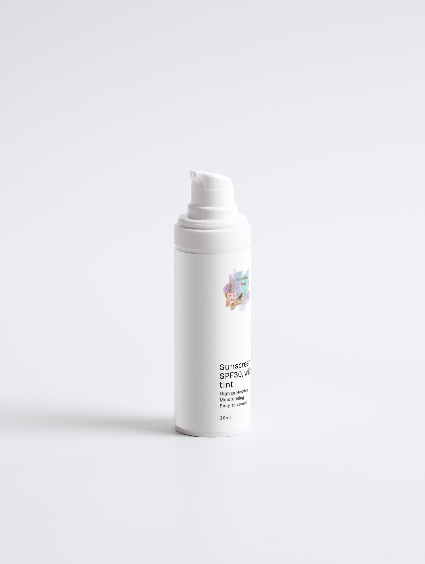 Sunscreen SPF30, with tint - Crow’s Nest Beauty