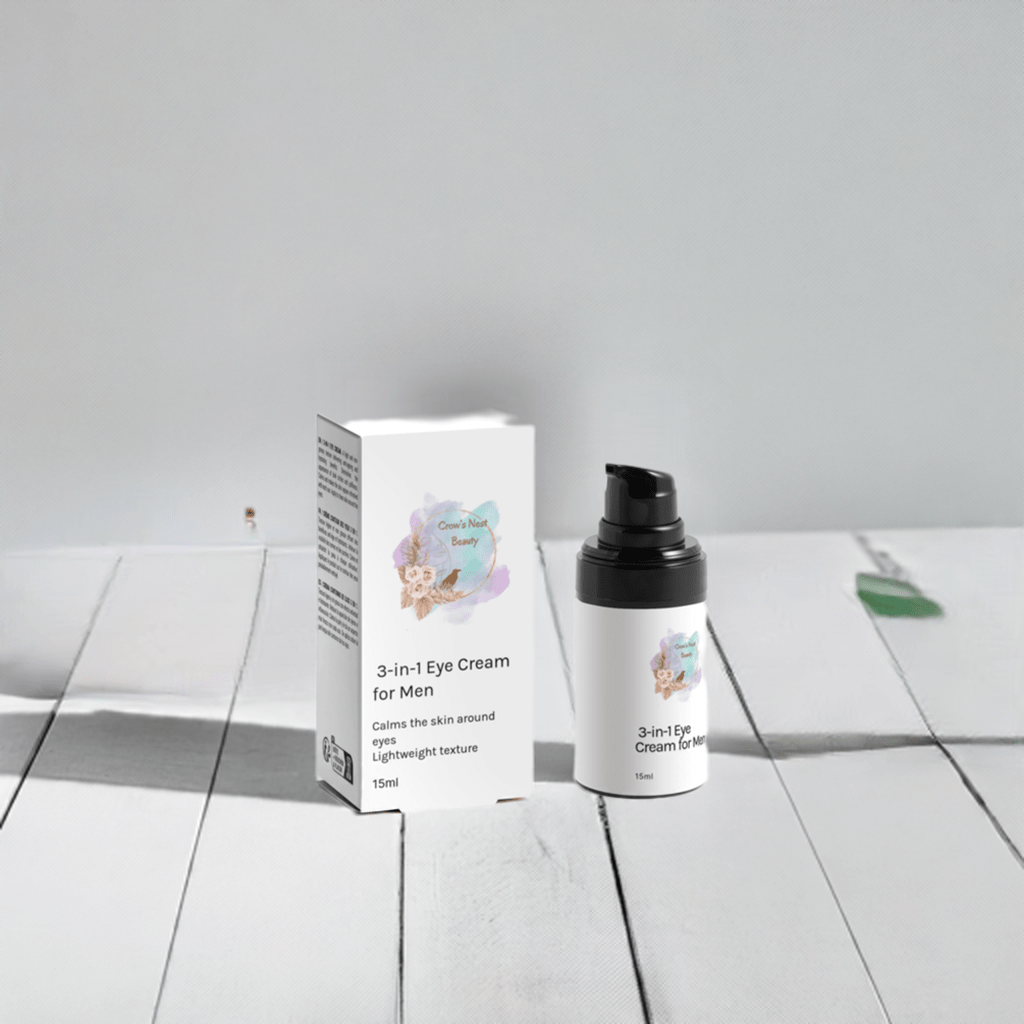 3-in-1 Eye Cream for Men - Crow’s Nest Beauty