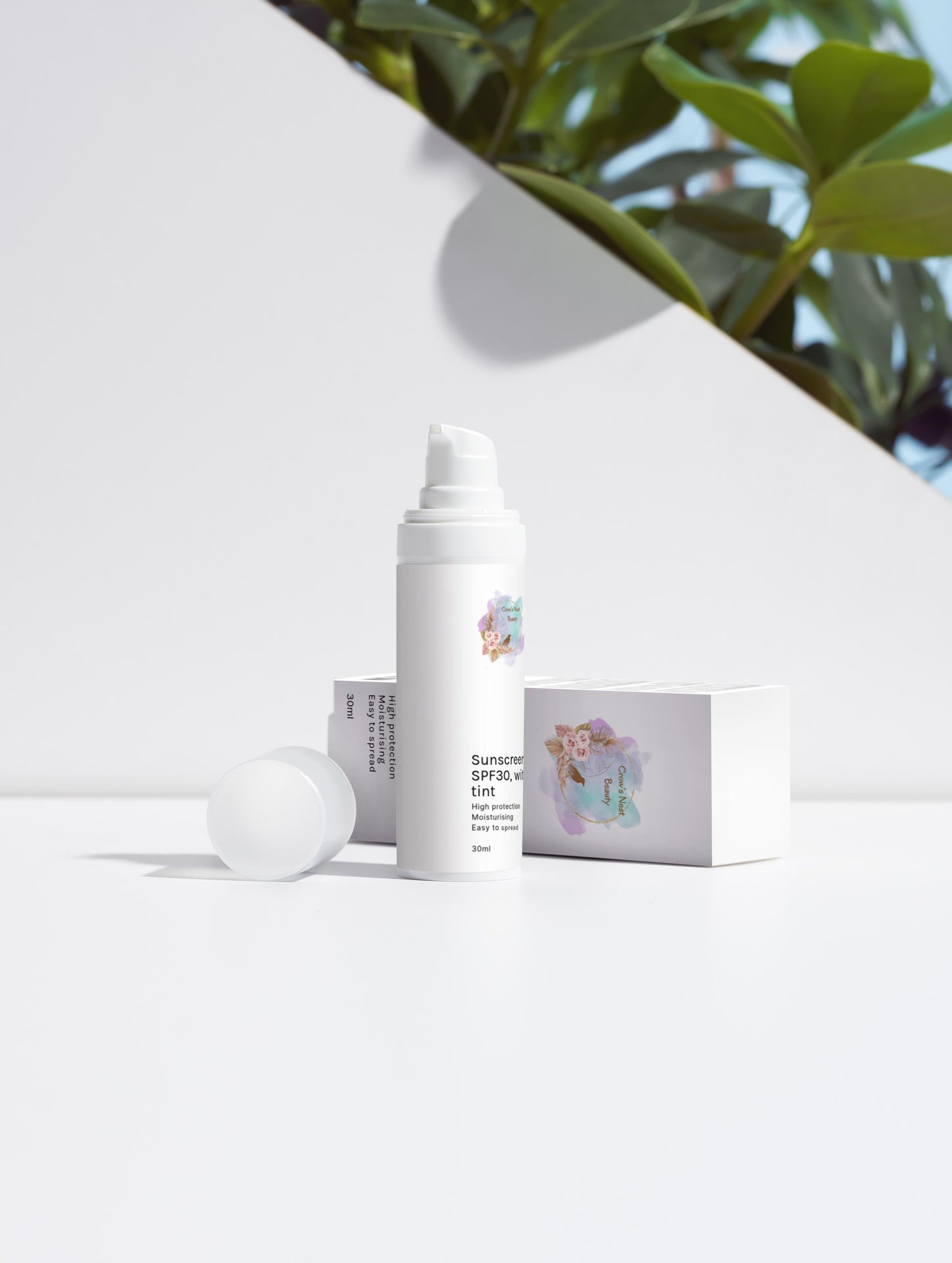 Sunscreen SPF30, with tint - Crow’s Nest Beauty