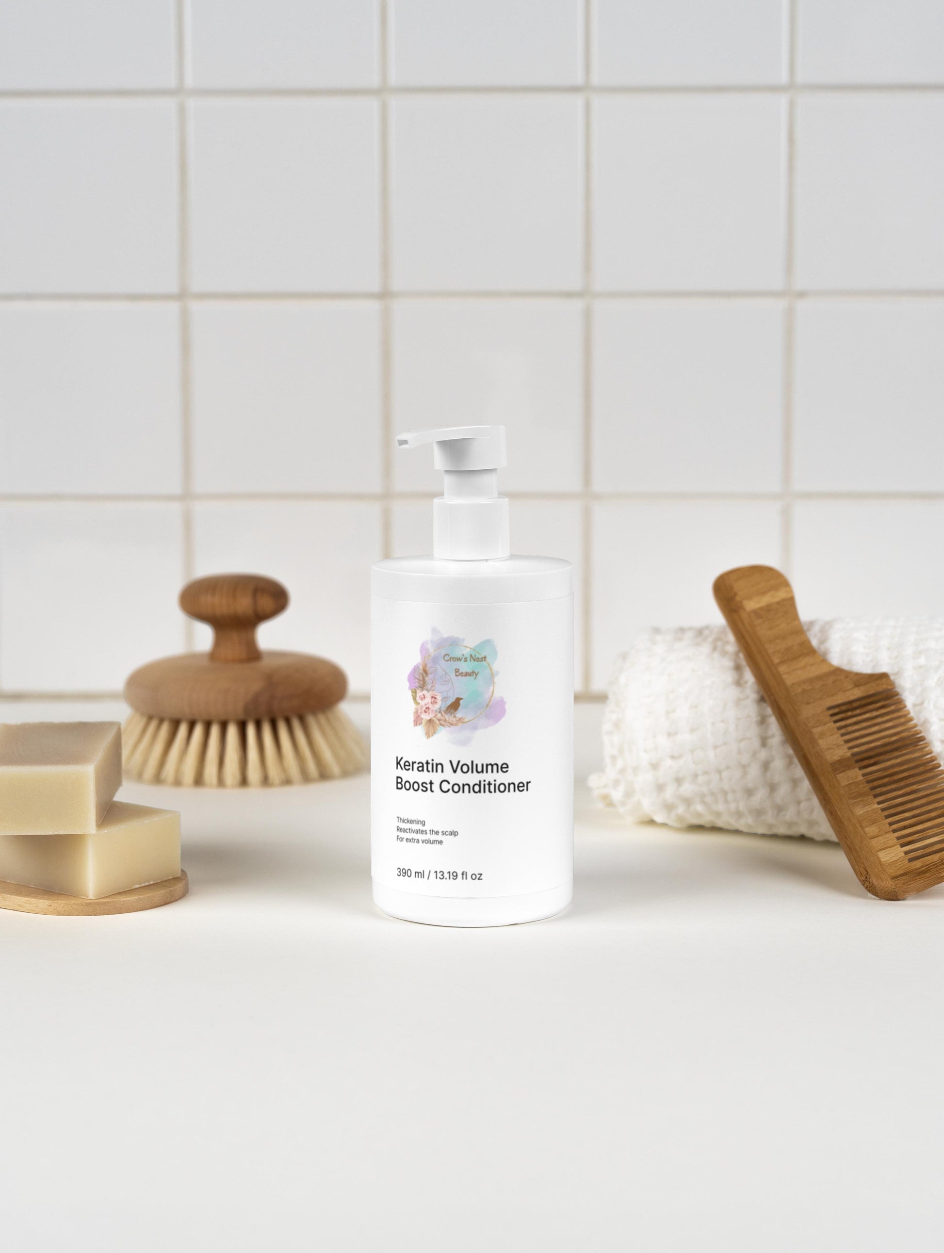 Keratin Volume Boost Conditioner - Crow’s Nest Beauty 
