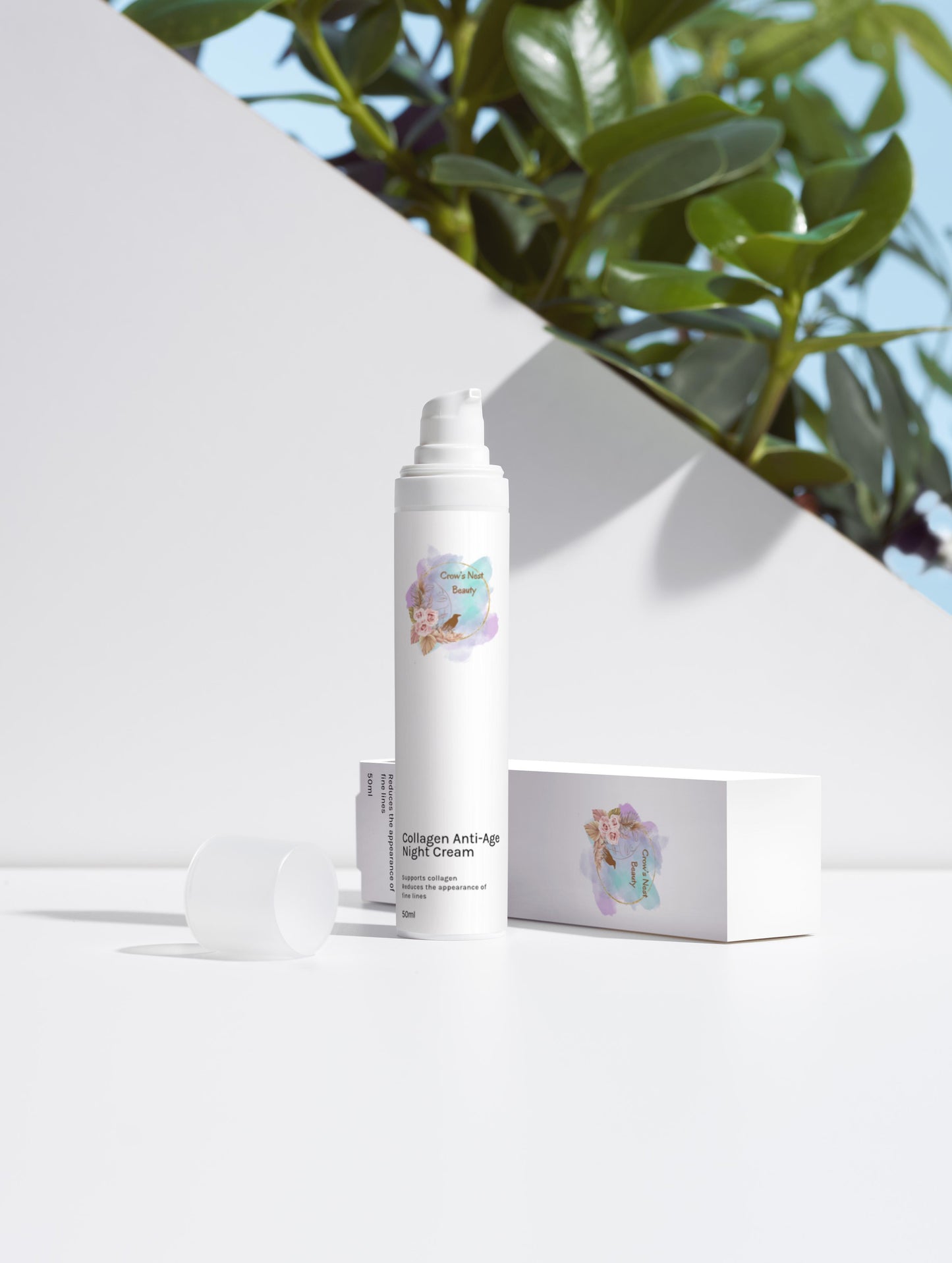 Collagen Anti-Age Night Cream - Crow’s Nest Beauty 