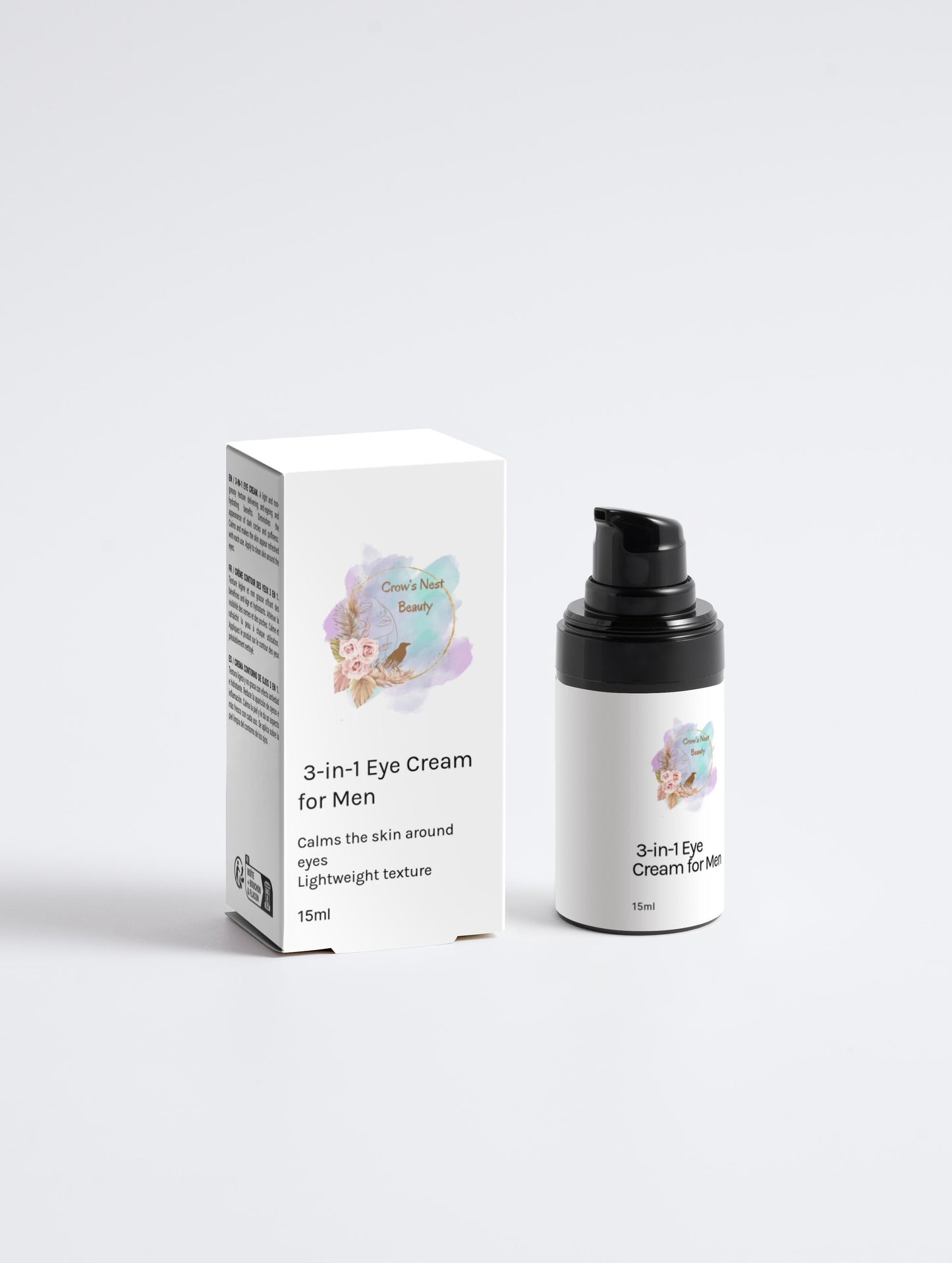 3-in-1 Eye Cream for Men - Crow’s Nest Beauty 
