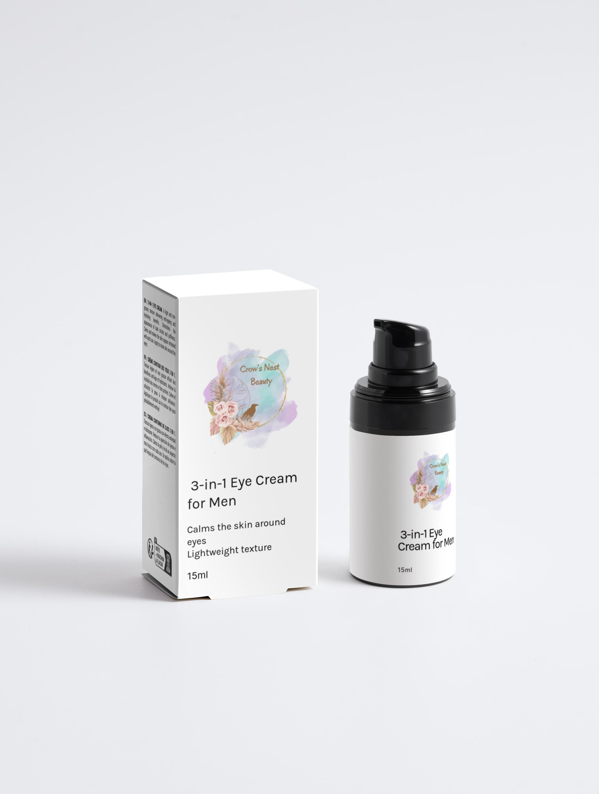 3-in-1 Eye Cream for Men - Crow’s Nest Beauty 