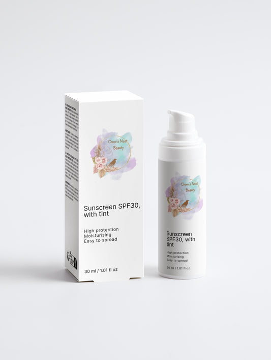 Sunscreen SPF30, with tint
