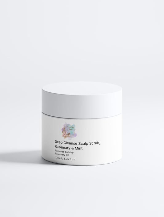 Deep Cleanse Scalp Scrub, Rosemary & Mint