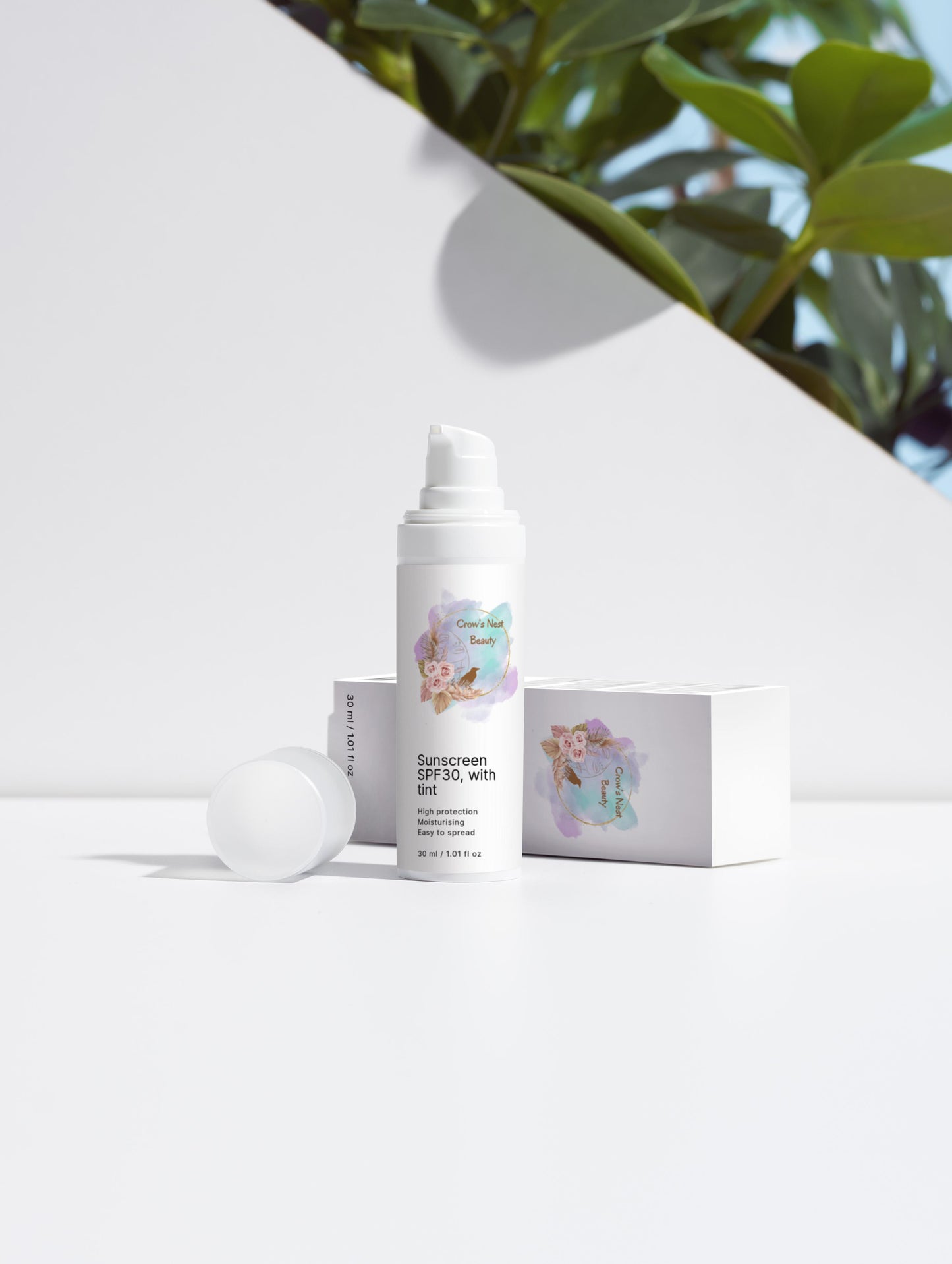 Sunscreen SPF30, with tint