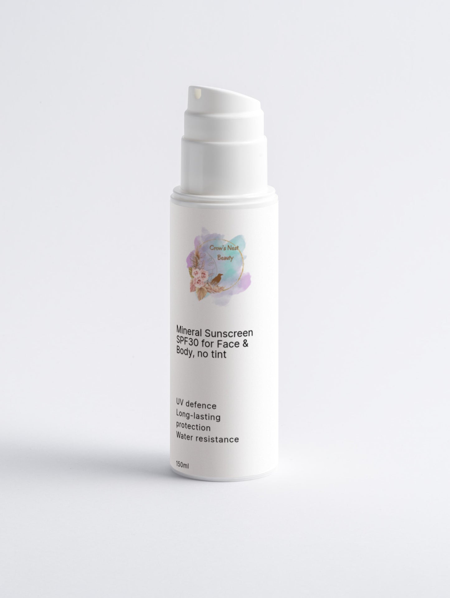 Mineral Sunscreen SPF30 for Face & Body, no tint