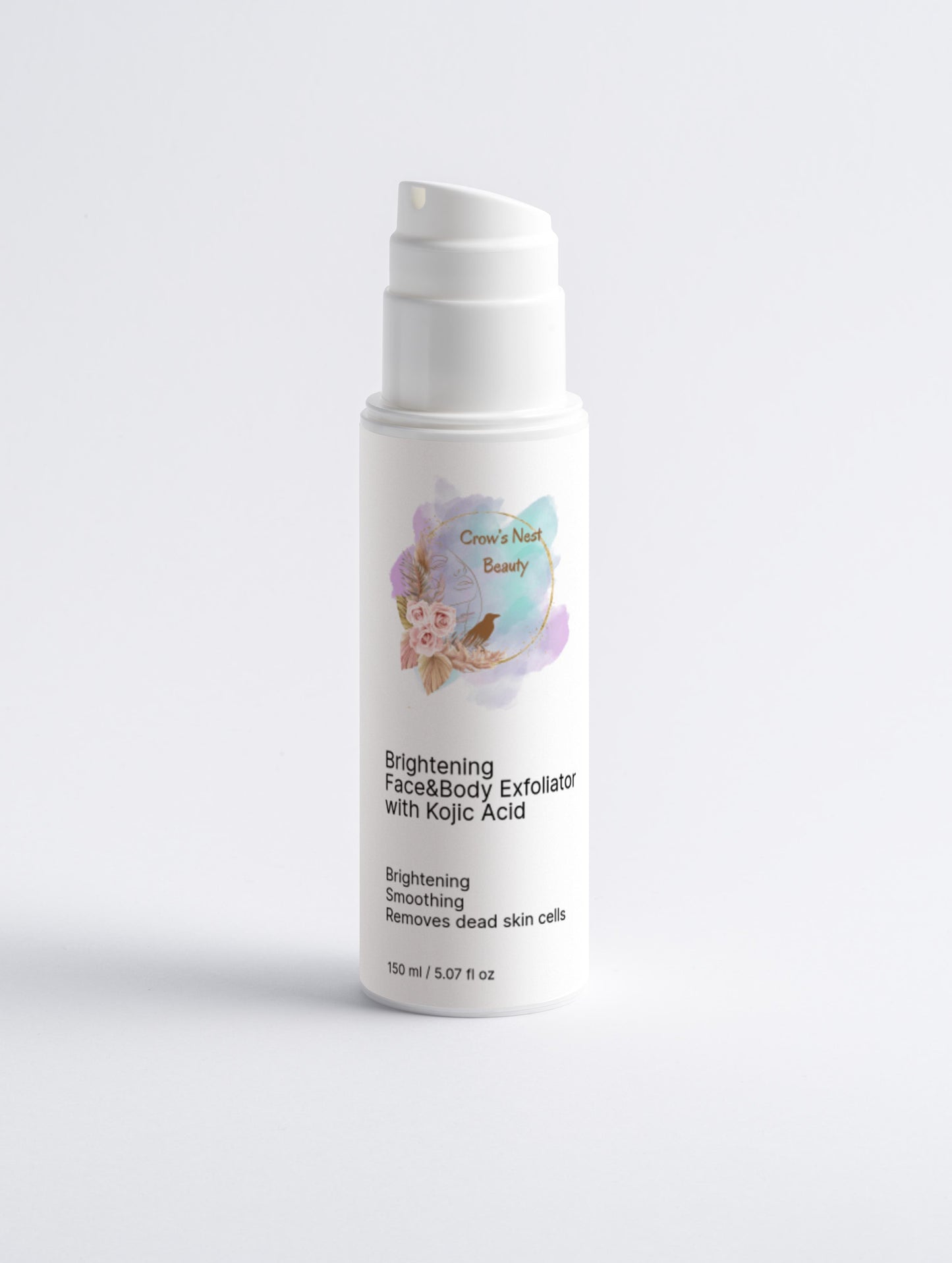 Brightening Face & Body Exfoliator with Kojic Acid - Crow’s Nest Beauty 